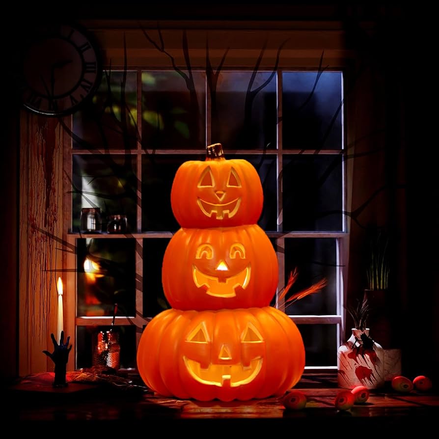 Amazon.co.jp: ハロウィン かぼちゃ ランタン 電池式 かぼちゃ